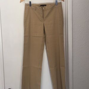 Theory Flared Pants Tan (Size: 0)